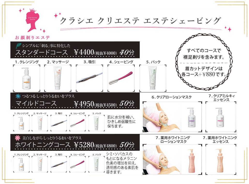 りらくのエステシェービング